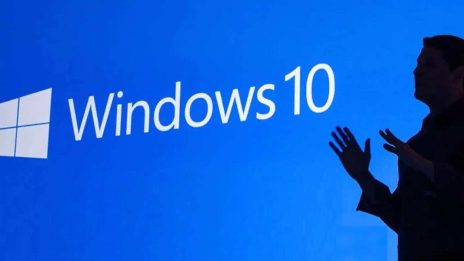 Microsoft's presentation on Windows 10