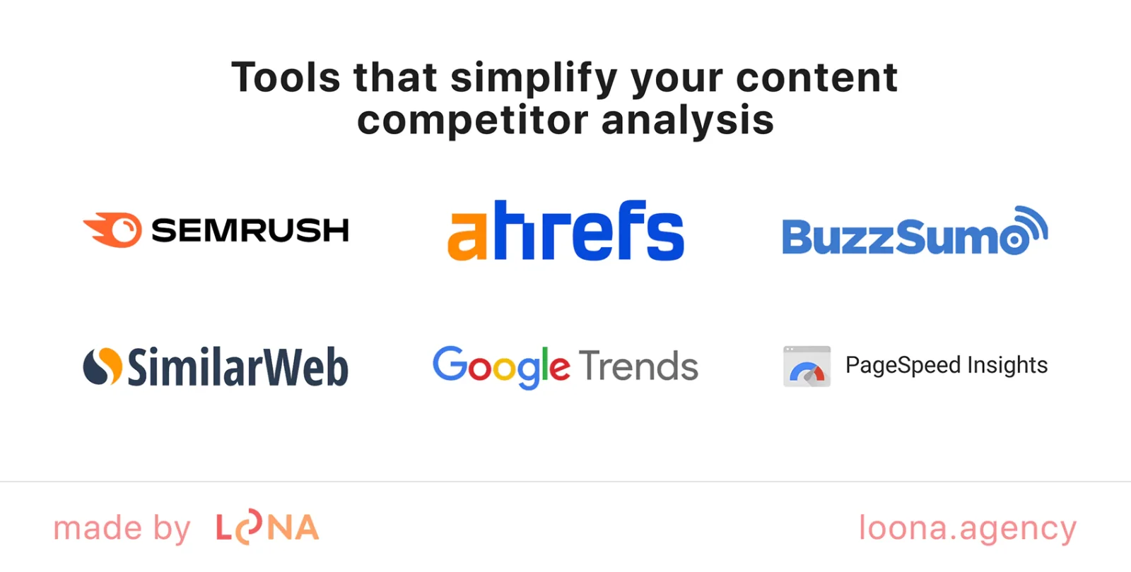 Tools to help you with content analysis marketing