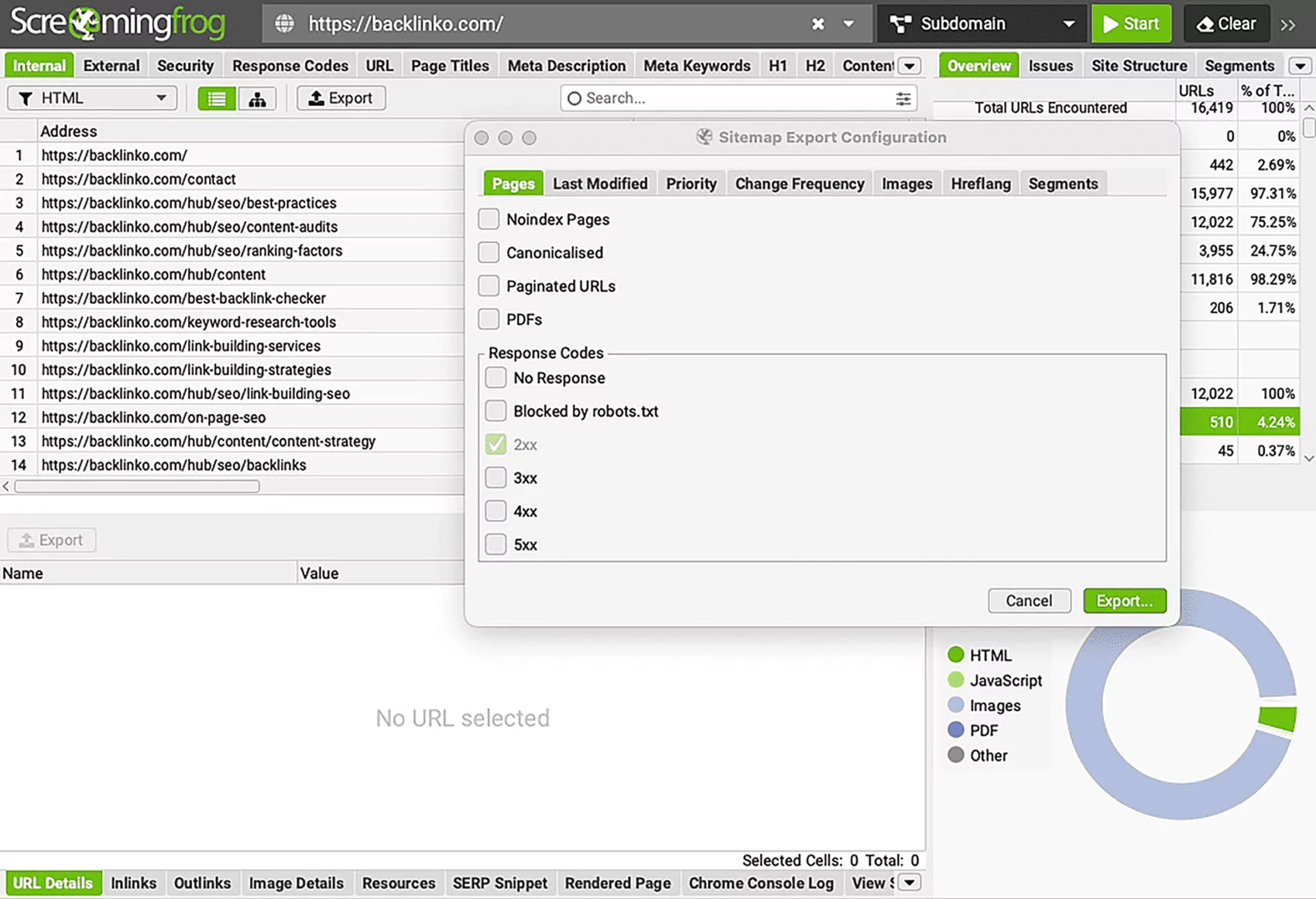 screamingfrog is one of the top tools for changing domain name