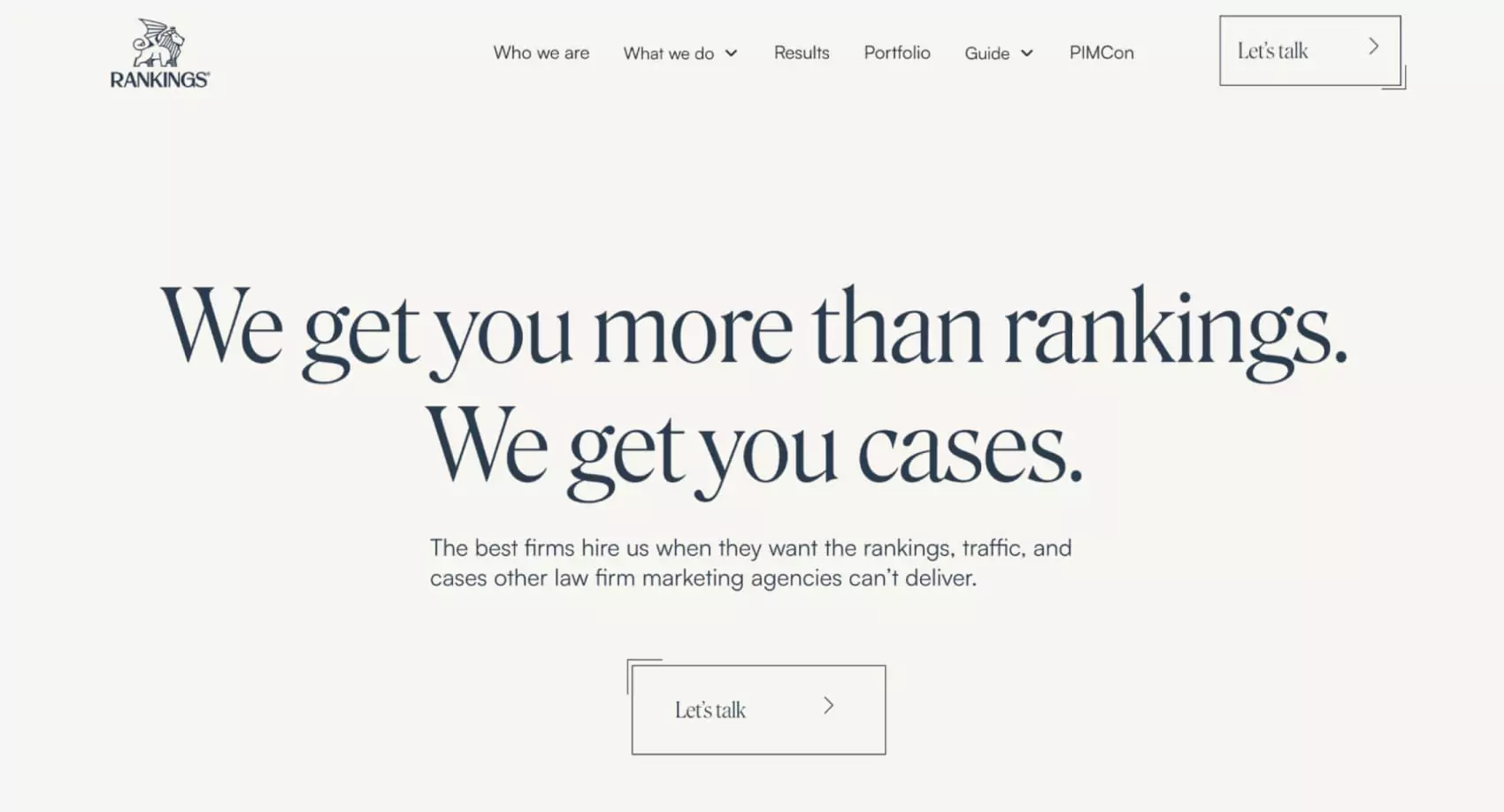 Rankings.io's screenshot of the interface