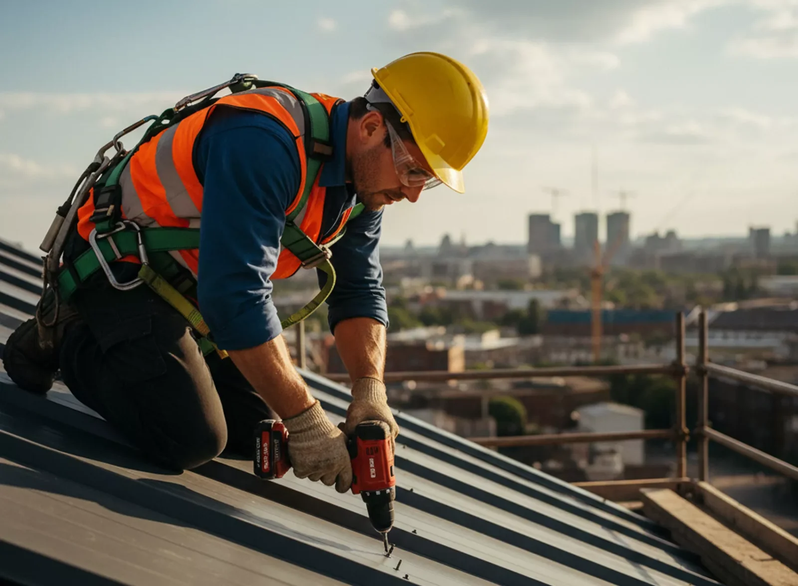 Before the construction begins, all specifications must be clarified and safety regulations - strictly followed. Marketing may be theoretical in the roofing business, but gravity and beauty are real.